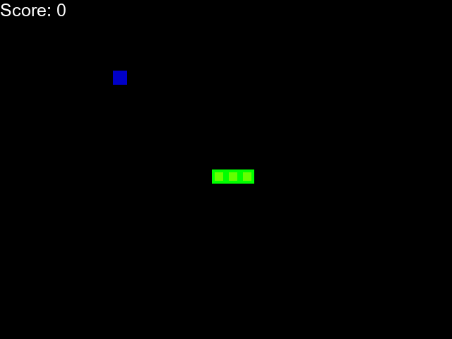 Autonomous agent playing a game of snake. The agent achieves a score of 37.
